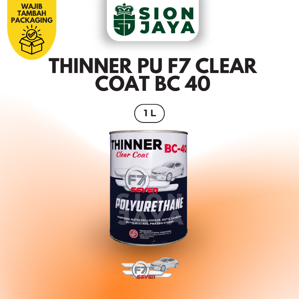 [1L/ 1Kg] Thinner F7 BC 40 PU F7 / Thinner F7
