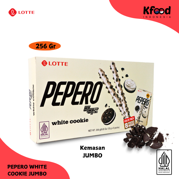 

Kfoodind - Lotte White Cookie Pepero Jumbo 256g