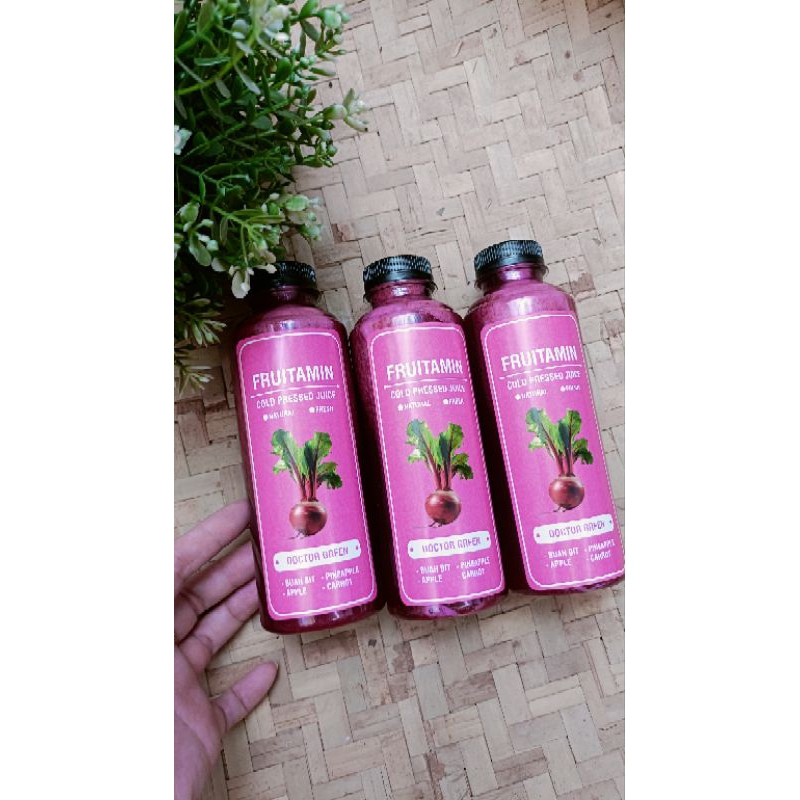 

jus sehat jus buah bit cold press