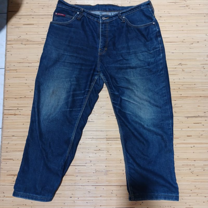 paketan 2 pasang celana jeans pria lee classic bekas pakai ukuran 36