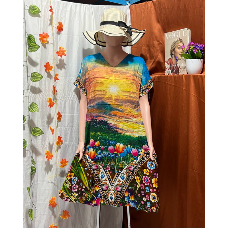 Daster Forever Sweet Bahan Rayon LD 120cm Daster Forever Sweet Ukuran Jumbo