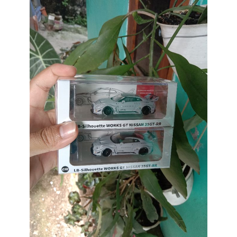 CM MODEL NISSAN GTR R35 GREY