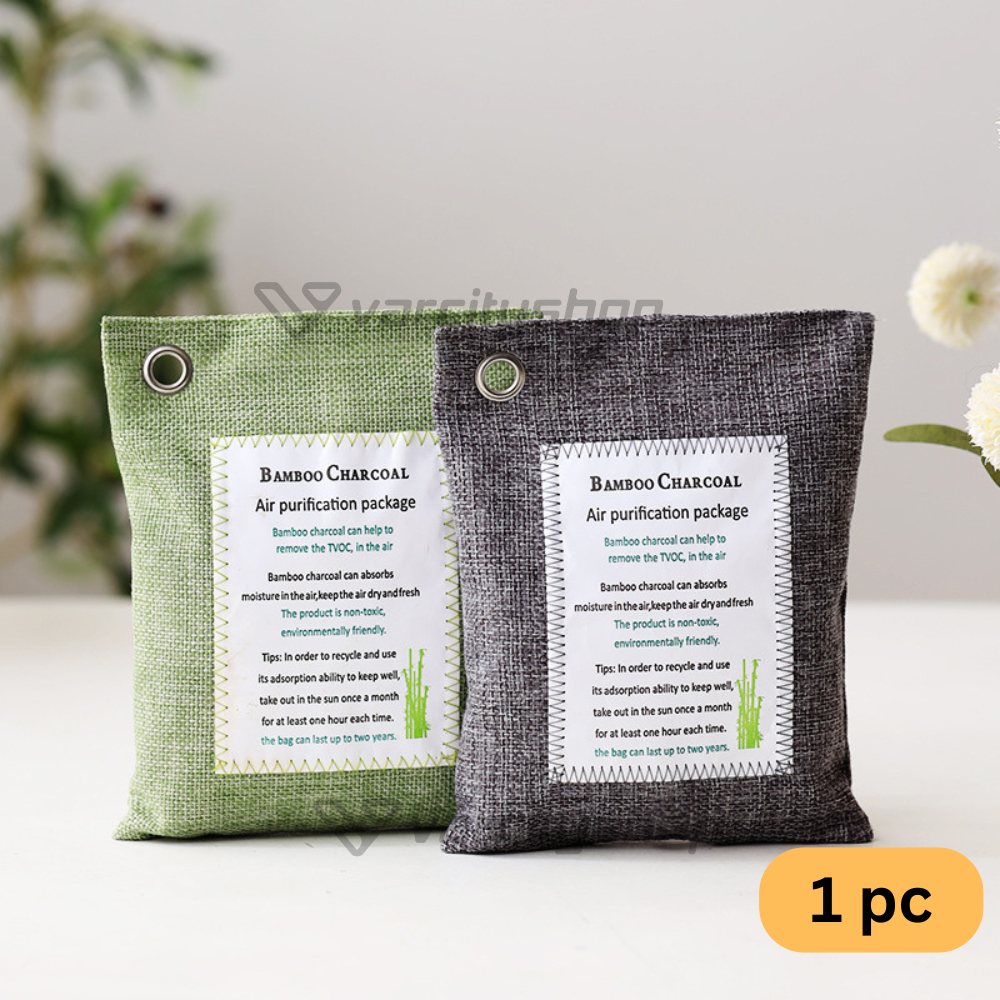 Kantong Arang Bambu 100% Arang Bambu Aktif Bamboo Charcoal Air Purifying Bag