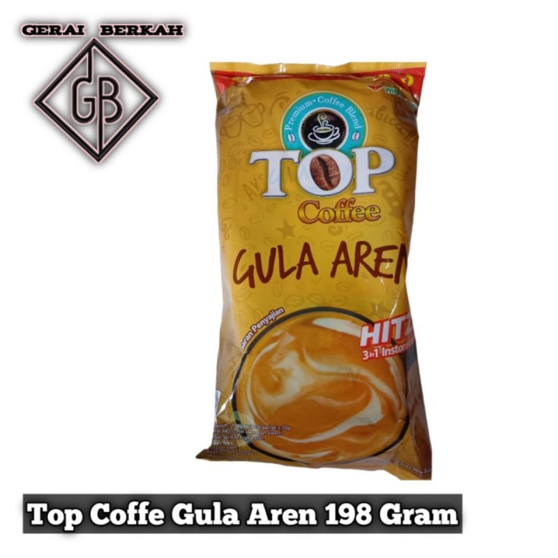 

Top Coffe Gula Aren 198 Gram 6+3 Sachet