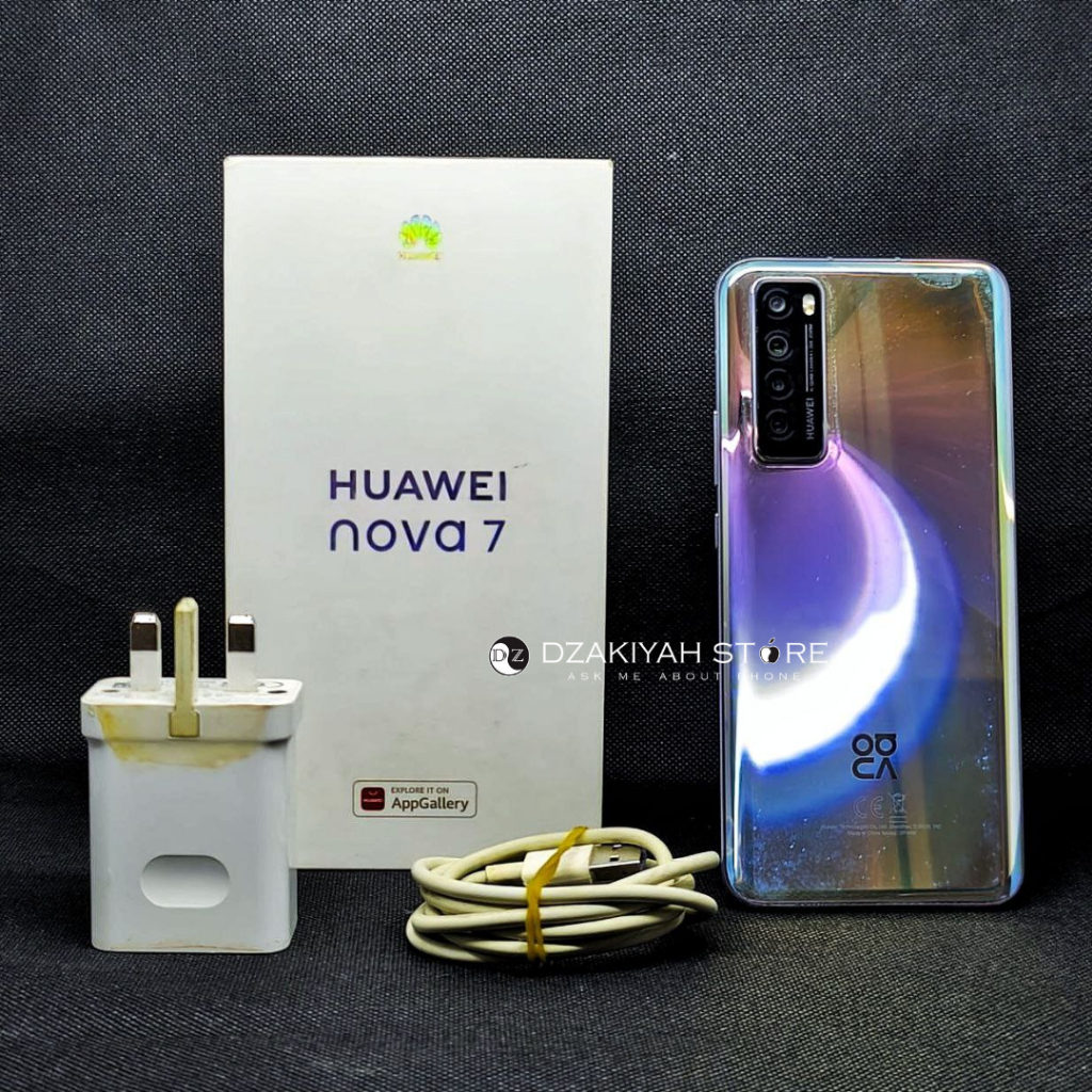 HUAWEI NOVA 7 5G SECOND FULLSET GARANSI