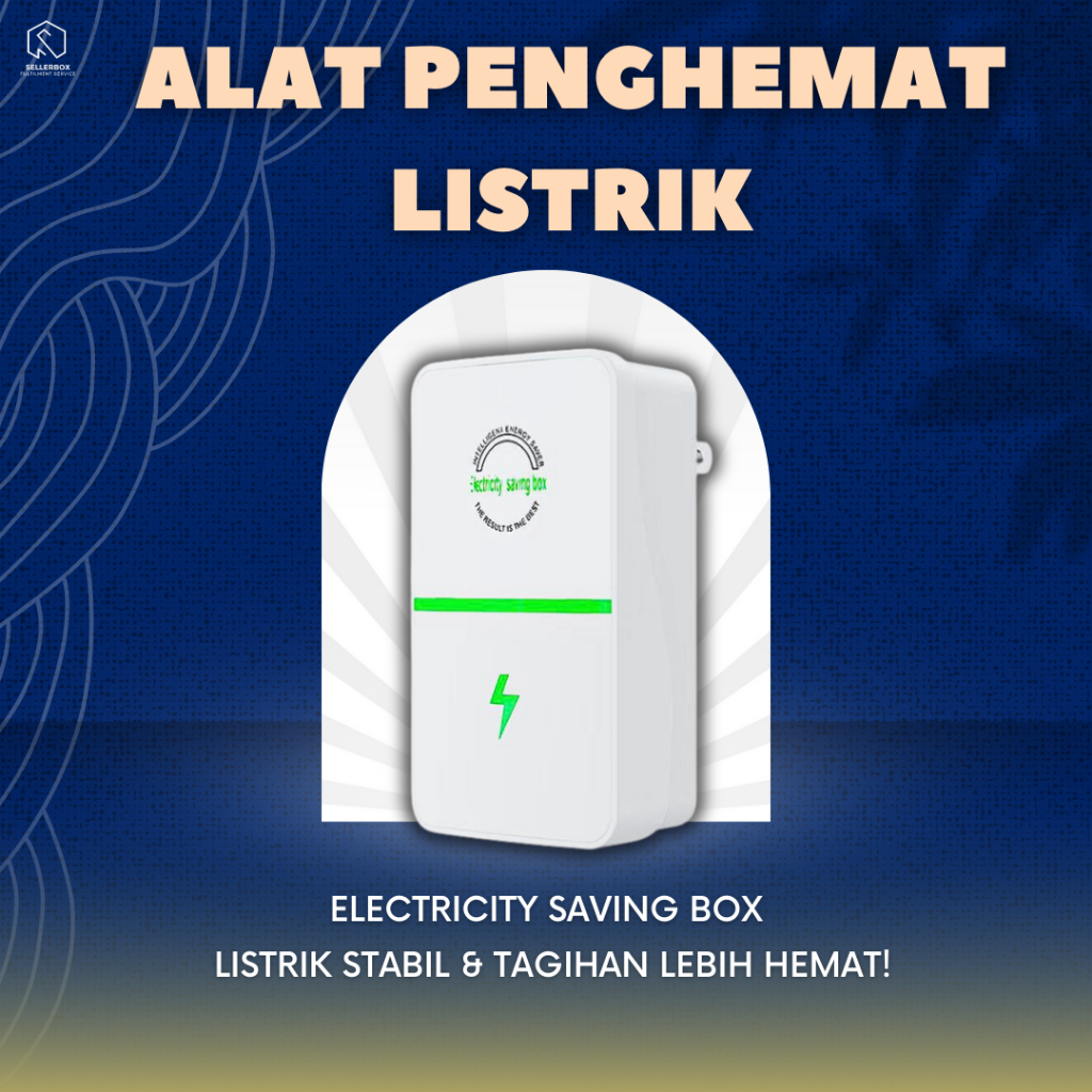 Alat Penghemat Hemat Daya Kwh Listrik 80 90 Persen Listrik Rumah Tangga Kantor AC TV Kulkas Mesin Cu