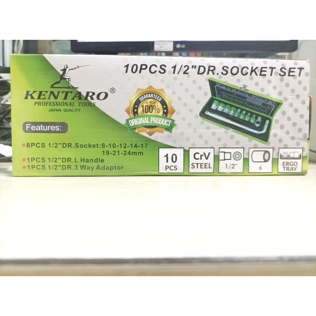 KUNCI SOCK KENTARO SET 10 PCS