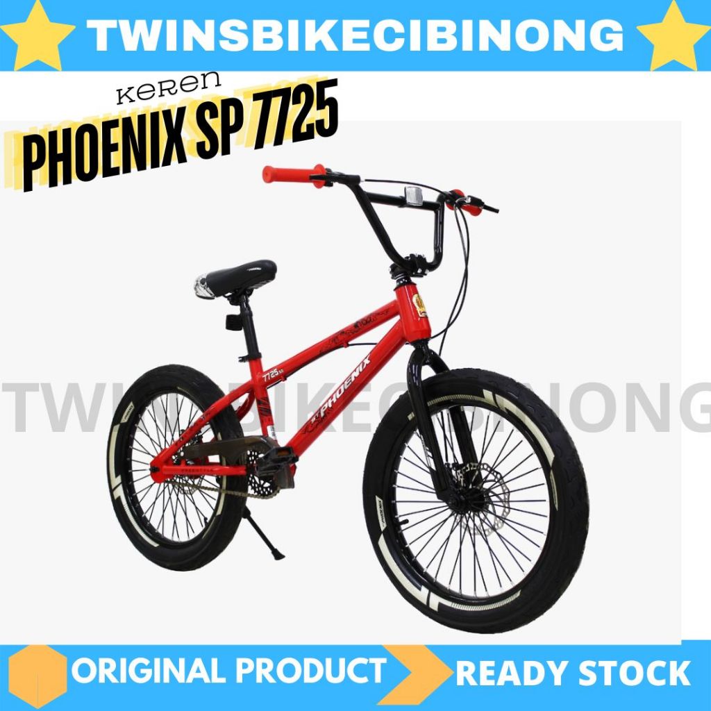 RB SEPEDA BMX 20 RUBICK/PHOENIX SP 7725 DISC BRAKE