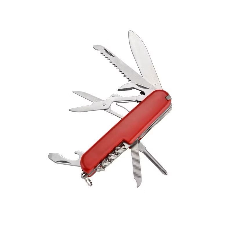 

Alat servis pisau lipat obeng lipat gunting 11 in 1 stainless steel