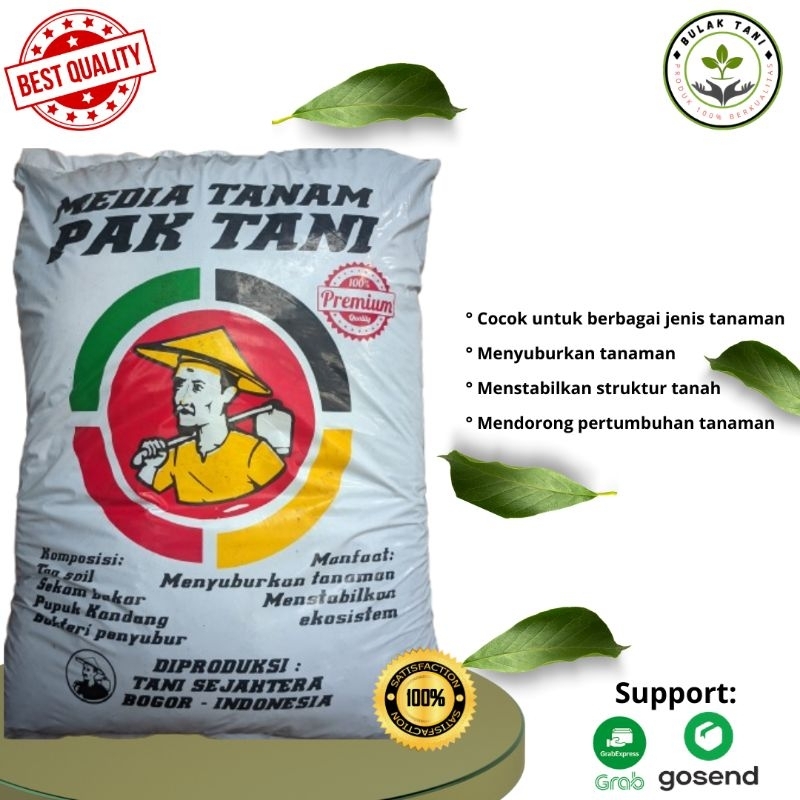 Media Tanam Pak Tani Kemasan 15kg