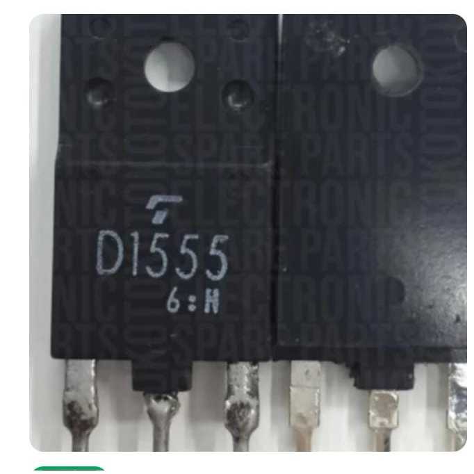 RF4018 transistor tr regulator tv tabung d1555 d 1155 2sd1555 2sd 2 sd by PCM LTC GLODOK