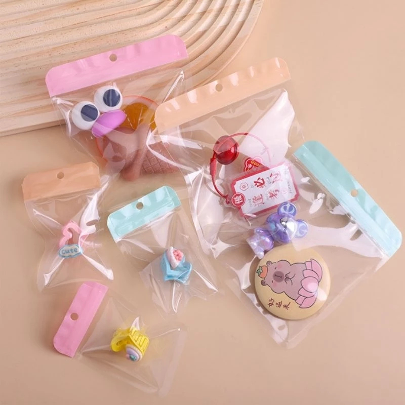 

DYPACK ZIPLOCK BAG FANCY PREMIUM TEBAL WARNA / ZIPPER AKSESORIS IKAT RAMBUT