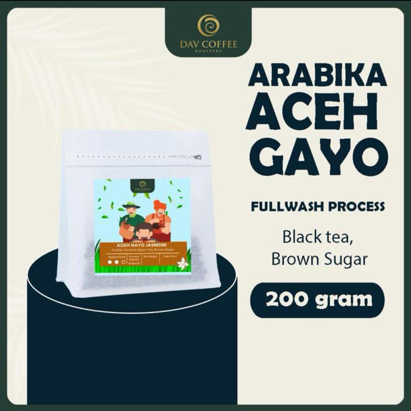

Dav Coffee Roasterey - Arabika Aceh Gayo 200gr
