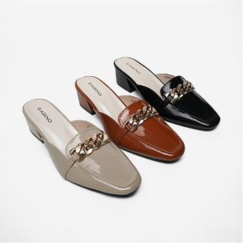 Gabino Sepatu Wanita Heels Mules Casual Yusi - G1BB4012