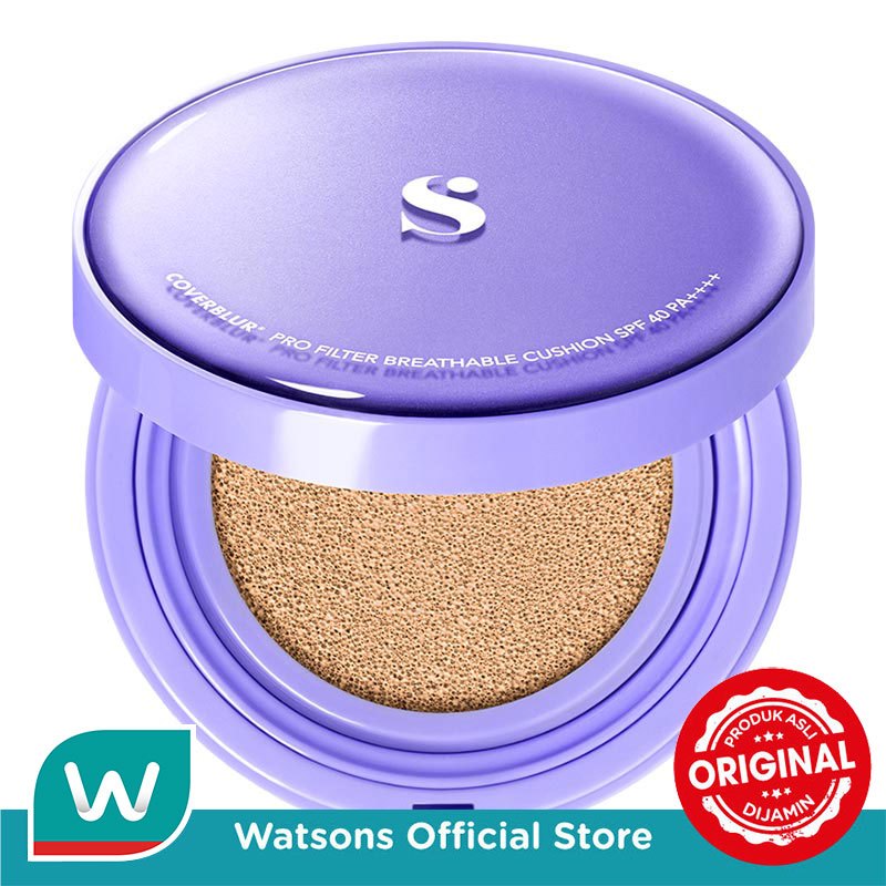 Somethinc Coverblur Pro Filter Breathable Cushion SPF 40 PA++++ Linen 12g