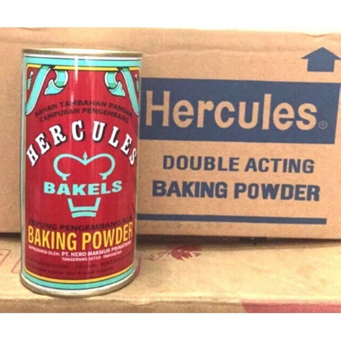

Hercules Baking powder 450gr perkarton