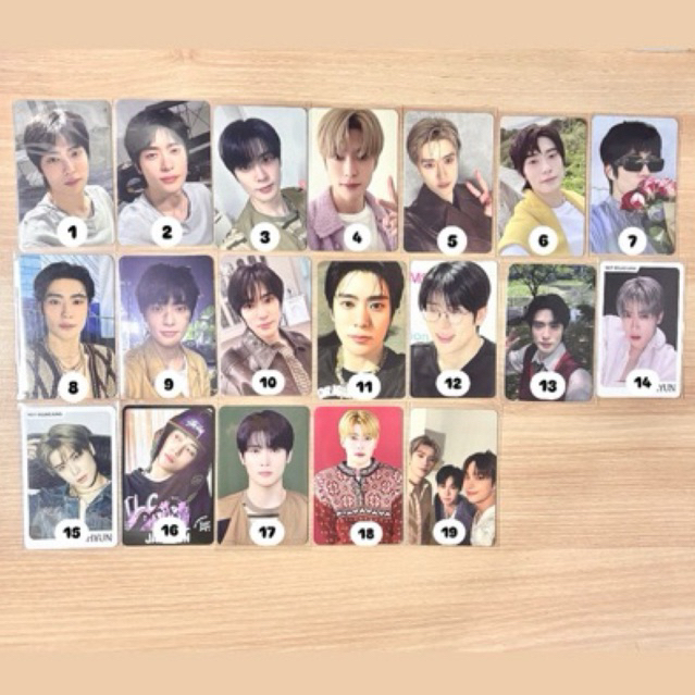 (READY) OFFICIAL PHOTOCARD NCT 127 JAEHYUN DJJ J ALBUM POB KPOPMERCH EVERLINE JAEHYUN DENIM