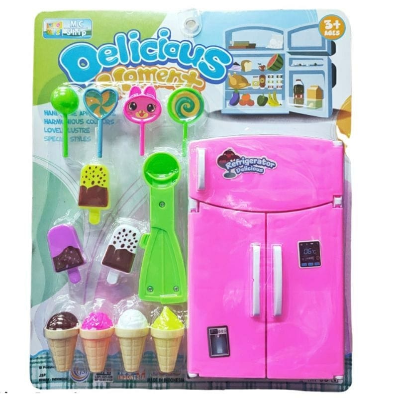 MF 33 - Mainan Anak Murah Kulkas Isi Ice cream MF 33