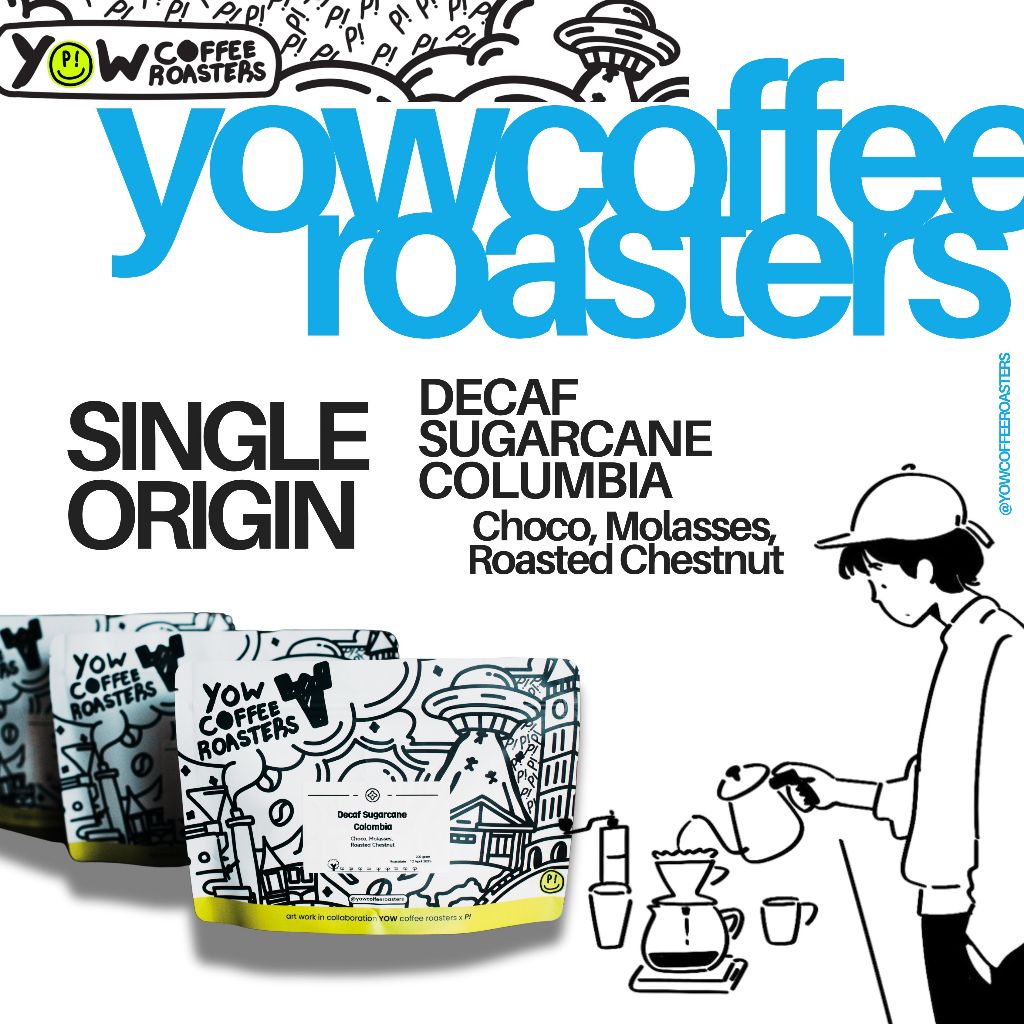 

Biji Kopi Decaf Sugarcane Columbia Single Origin V60