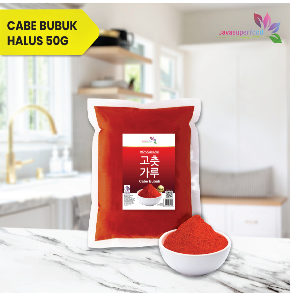 

BUBUK CABE HALUS / CHILI POWDER KOREA 50g (plastik)