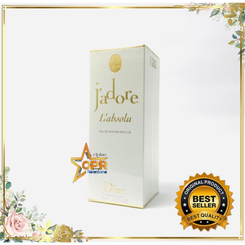Parfum Original Import OPR Parfum Christian Dior Jadore Absolu Woman EDP 75ml