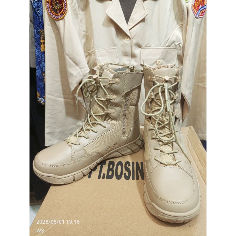 Sepatu PDL Jatah Tali & Putar PNS Kemhan