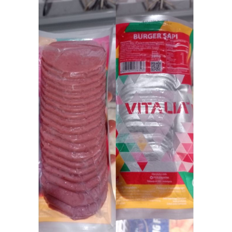 

Beef Burger Mini Vitalia 20 pcs .
