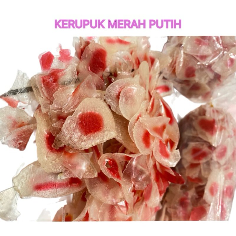 

KERUPUK MERAH PUTIH / KERUPUK PECAL / KERUPUK MIE SOP KHAS MEDAN | HALAL