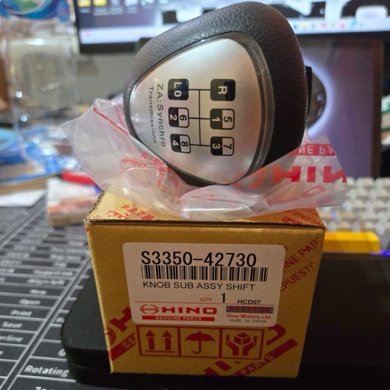 KNOB SUB ASSY EATON KNOB PERSENELING HINO LOHAN 260 S3350-42730