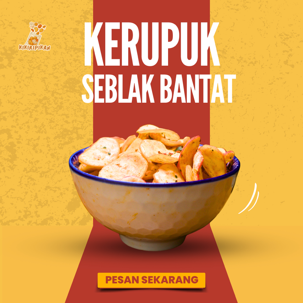 

Kikiripikan - Kerupuk Seblak Bantat Pedas - Personal Size