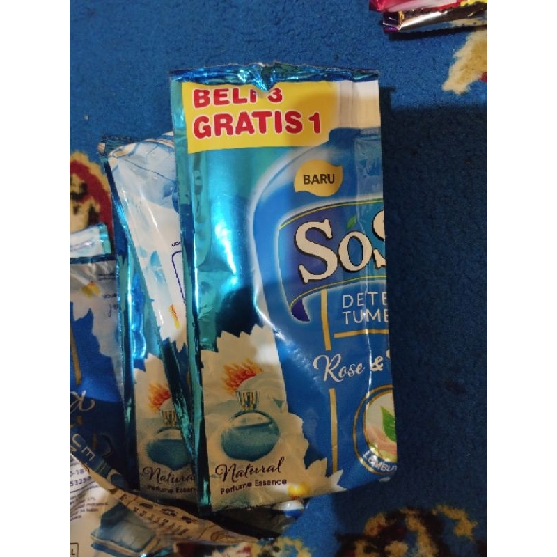 Detergen So Soft Harga Per Sachet