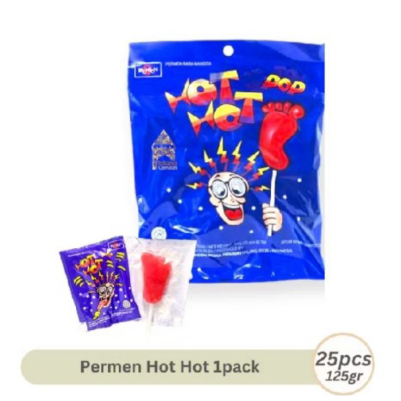 

Hot Hot Pop Candy Pack 125 gr