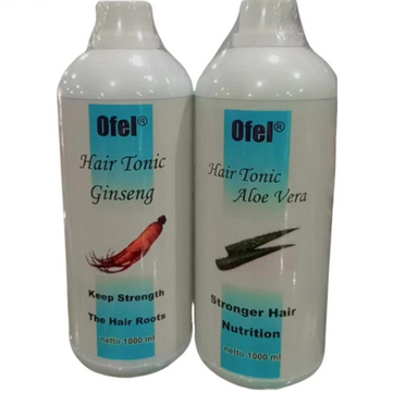 Ofel Hair Tonic Gingseng dan Aloevera 1000 ml
