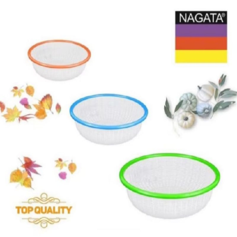 Bakul Plastik Kombinasi Kecil - NGT 910 Merk Nagata / Bakul Sayur & Buah / Bakul Serbaguna