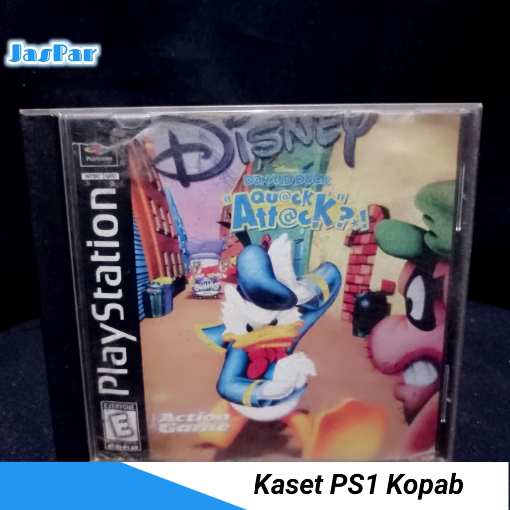 Kaset PS1 Kopab Disney's Donald Duck Goin Quakers CD Playstation Game Original Pabrik | Second