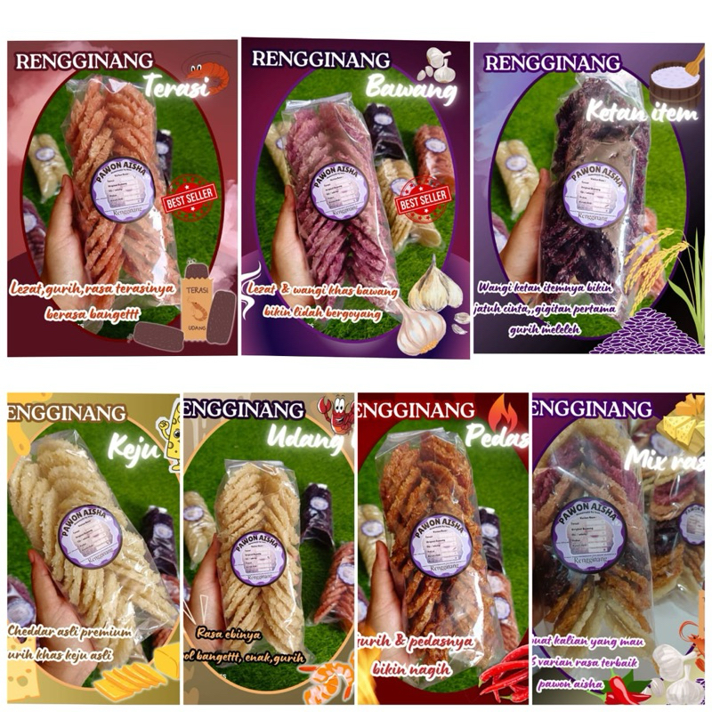 

rengginang (mentah) berat 500gr/pack