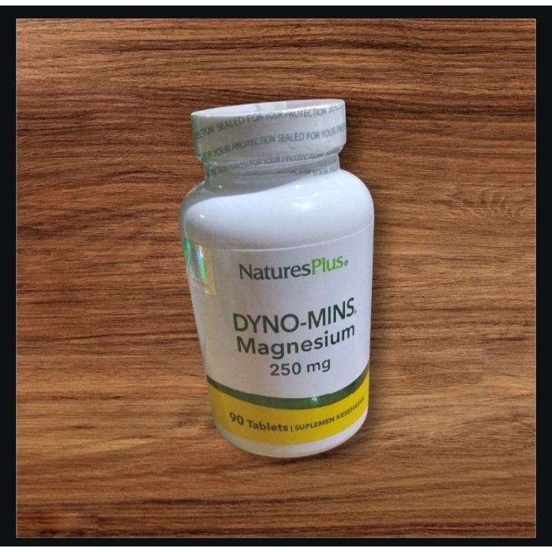 natures plus dyno mins magnesium 250 mg 90 tablet