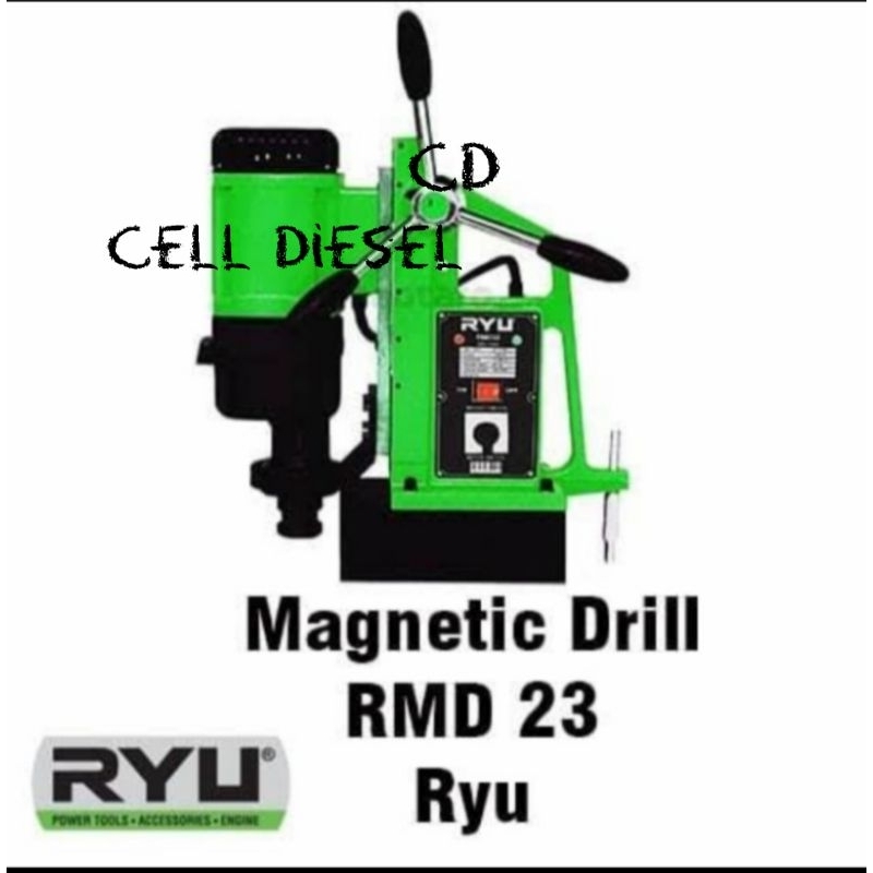 MESIN BOR MAGNET RMD23MM RYU MAGNETIC DRILL RYU