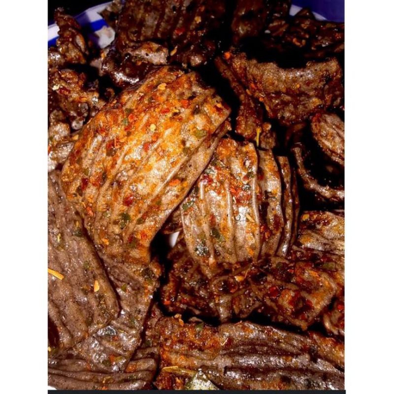 

Seblak Kerupuk Jengkol Pedas Daun jeruk 500gram