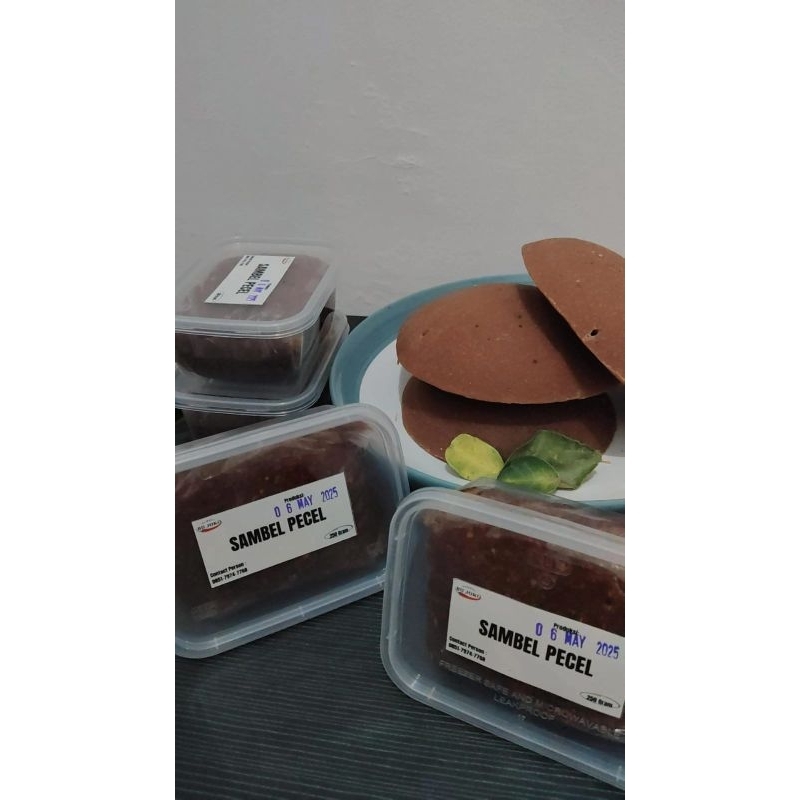 

Sambel Pecel Bu Joko [Tanpa campuran] - 100% Kacang Asli & Gula Jawa
