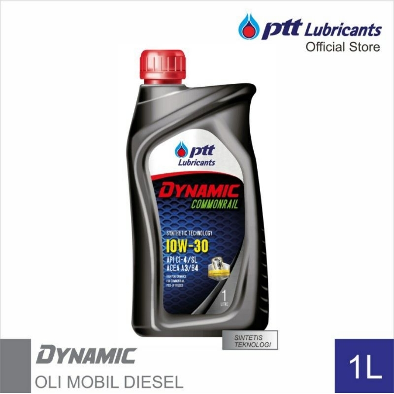 PTT LUBRICANTS DYNAMIC COMMONRAIL SAE 10W30 SEMI SYNTHETIC / PTT OLI MOBIL DIESEL