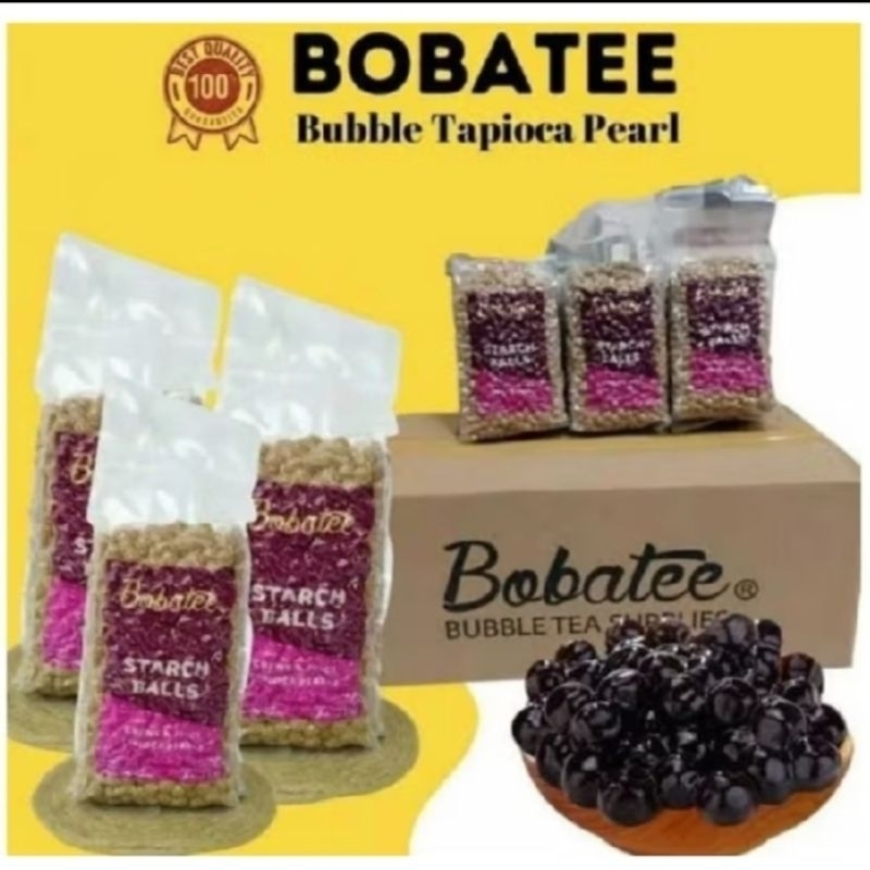 

Bobatee Tapipca Pearl Bubble 1KG Starch Balls