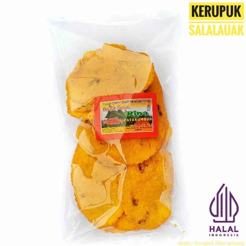 

Kerupuk Salalauak Padeh (kerupuk padeh padeh)