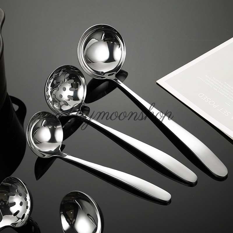 Centong Sup Kuah Sayur Hotpot Shabu Besar Sendok Sup Kuah Sayur Hotpot Shabu Besar Stainless Steel K