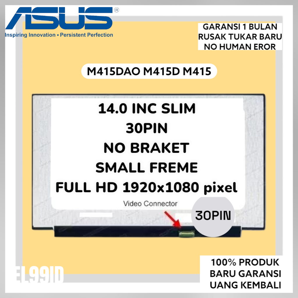 LCD LED Asus Vivobook M415DAO M415DA M415D M415