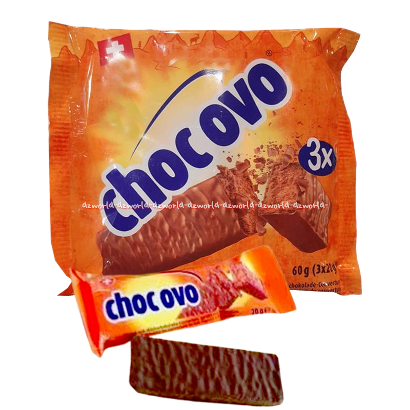 

Choc Ovo 3x 60gr Choc Ovo Chocolate Ovomaltine Coklat Kemasan Mini Kecil Wafer Coklat Renyah