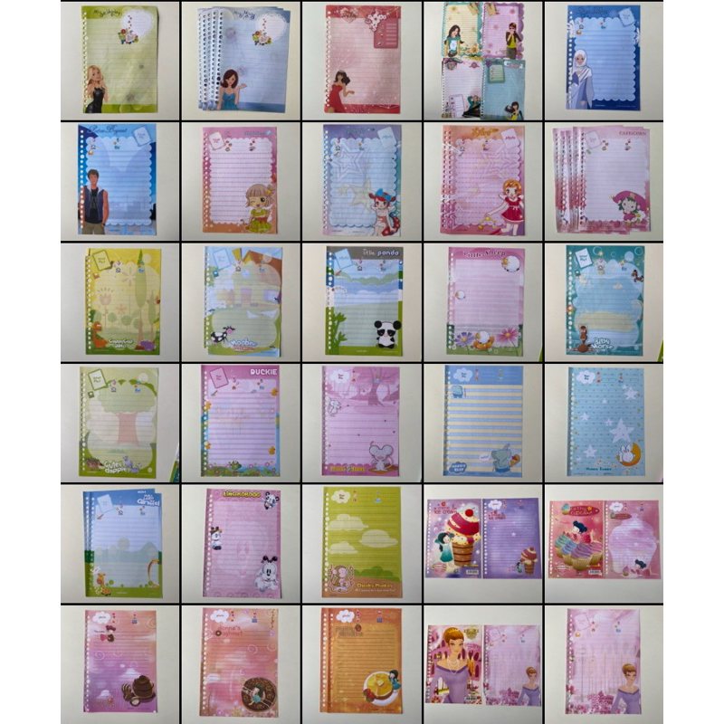 

[Baca Deskripsi] Kertas Koleksi Gambar Binder Harvest Miss Putri Animal Zodiac Kue