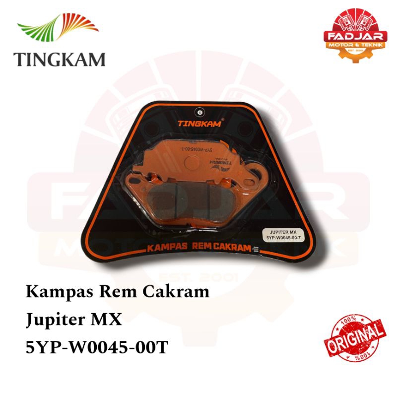 Kampas Rem Cakram TINGKAM Jupiter MX – 5YP-W0045-00T (Depan)