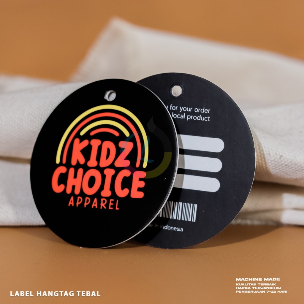 

hangtag label baju /label baju/hangtag/custom/label merek/label nama/label baju/hangtag tag tebal 700 gsm hangtag clothing hangtag distro.!!!!