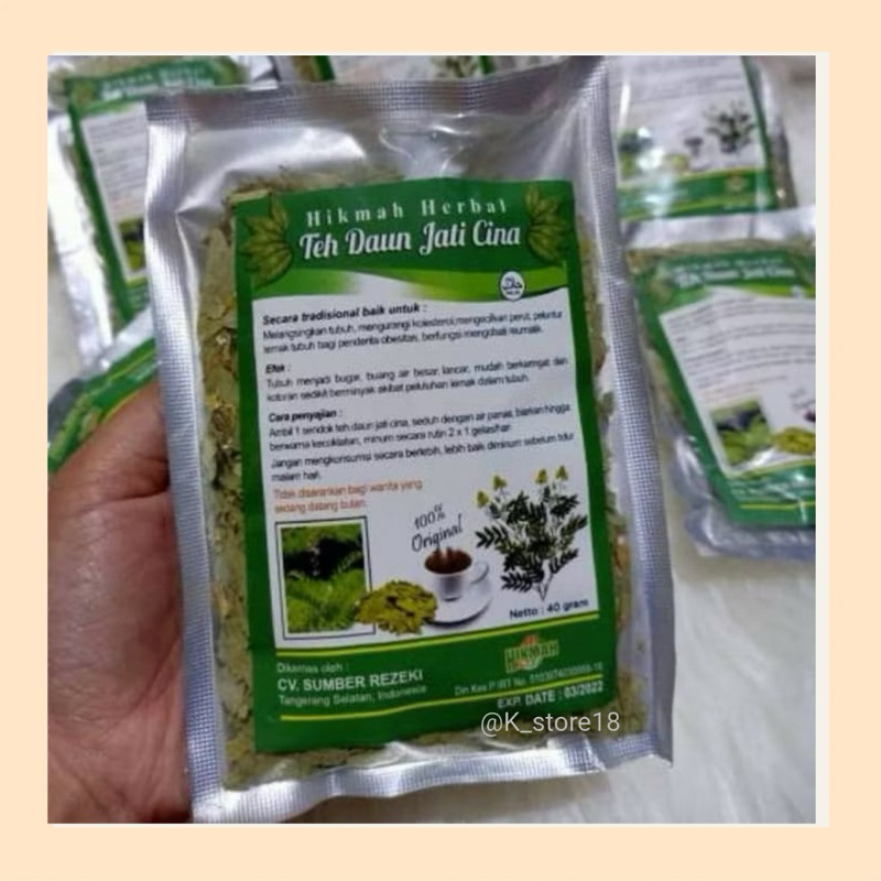 

Teh Daun Jati Cina / Teh Diet / Teh Pelangsing / Teh Peluntur Lemak